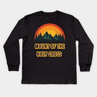 Mount of the Holy Cross Kids Long Sleeve T-Shirt